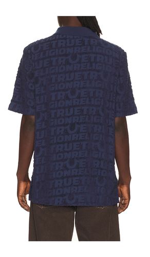 POLO À GLISSIÈRE LOGO en . Taille M. Also en S, XL/1X - True Religion - Modalova