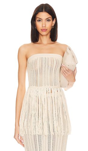 Celestie Fringe Tube Top in . Size M - Tularosa - Modalova