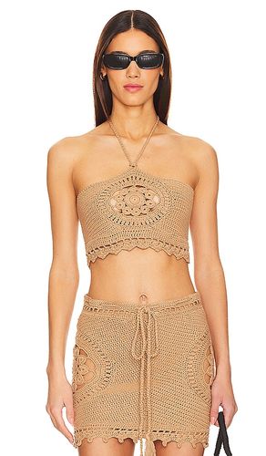 Tularosa Nassau Top in Tan. Size L - Tularosa - Modalova