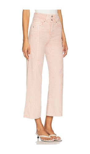PANTALON CROPPED TAILLE HAUTE JAMBES LARGES TAYLOR en . Taille 25. Also en 27 - Veronica Beard - Modalova