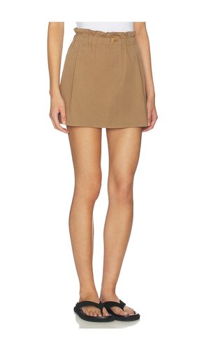 JUPE-SHORT EN COTON TAILLE MI-HAUTE en . Taille S. Also en - Vince - Modalova