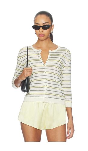 GILET RAYÉ MANCHES 3/4 en . Taille XS. Also en S, M - Vince - Modalova
