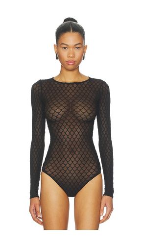 BODY ILLUSION EN RÉSILLE DE VELOURS en . Taille M. Also en S - Wolford - Modalova