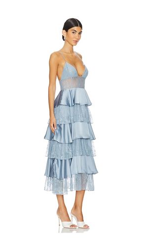 Tiered Lace Midi Dress en . Taille 00. Also en 10 - WeWoreWhat - Modalova