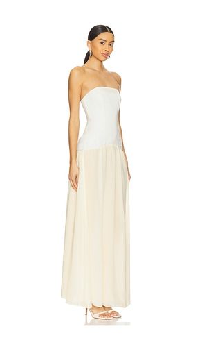 ROBE MIDI DÉTAIL TRANSPARENT en . Taille 0. Also en 2, 6, 8, 12 - WeWoreWhat - Modalova