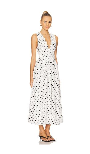 ROBE FESTONNÉE BOUTONNÉE en . Taille S. Also en L - WeWoreWhat - Modalova