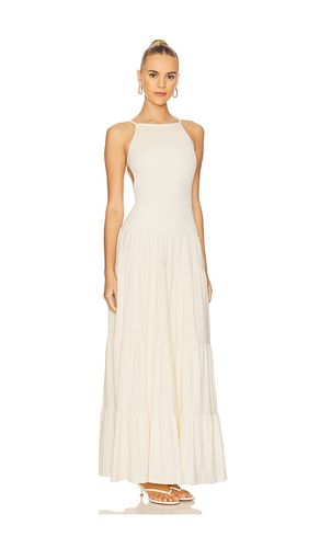 ROBE MAXI TAILLE BASSE AVEC SMOCKS en . Taille M. Also en L - WeWoreWhat - Modalova