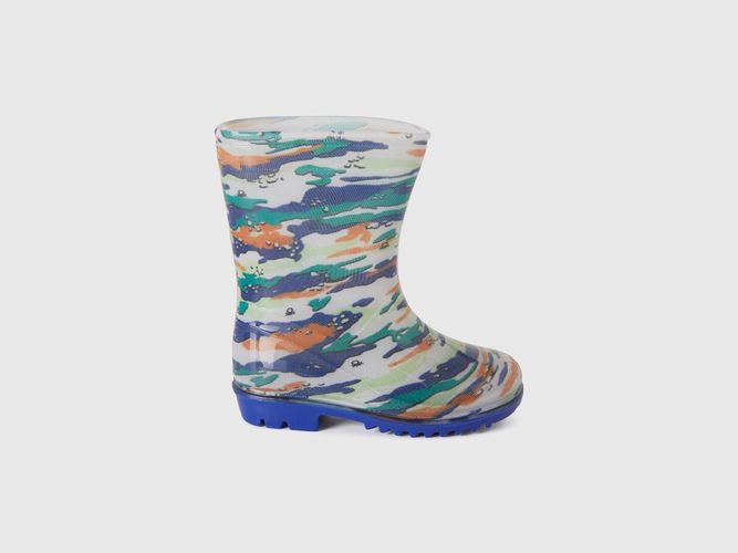 Benetton, Bottes De Pluie En Caoutchouc, taille 20, Multicolore, Enfants - United Colors of Benetton - Modalova