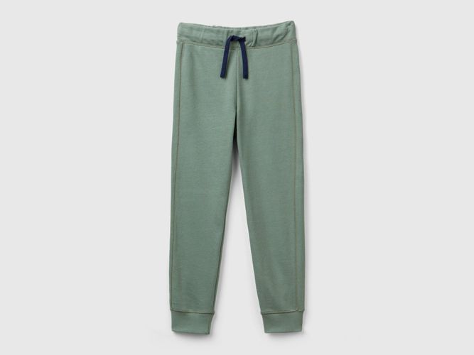 Benetton, Pantalon En Molleton De 100 % Coton, taille 2XL, Vert Clair, Enfants - United Colors of Benetton - Modalova