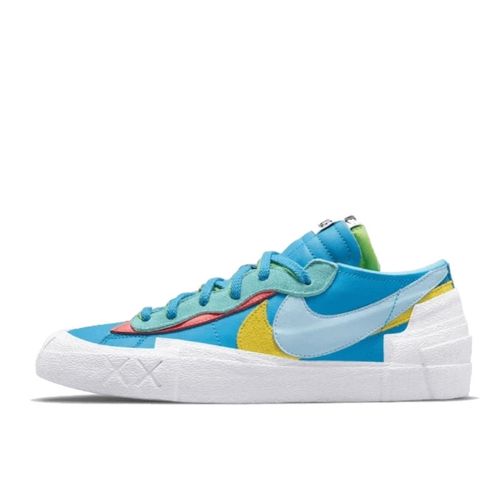Sacai Blazer Low Kaws Blue Yellow - Nike - Modalova