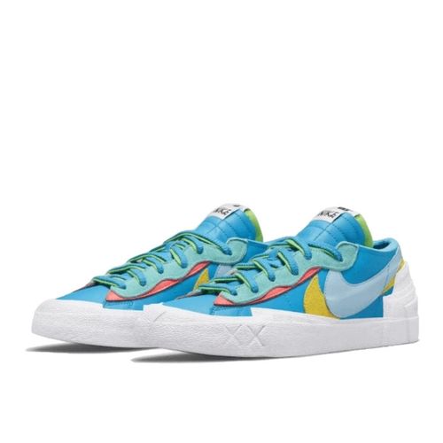 Sacai Blazer Low Kaws Blue Yellow - Nike - Modalova