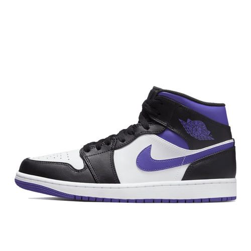 Air Jordan 1 Mid White Black Purple - Jordan - Modalova