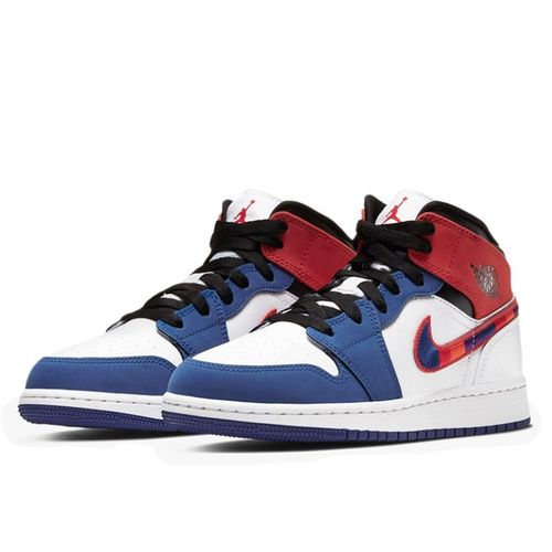 Air 1 Mid Rush Blue University Red - Jordan - Modalova
