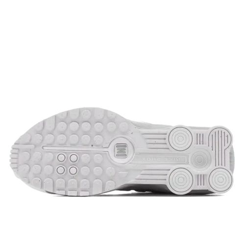 Shox R4 White Metallic Platinum Barely Grape - Nike - Modalova