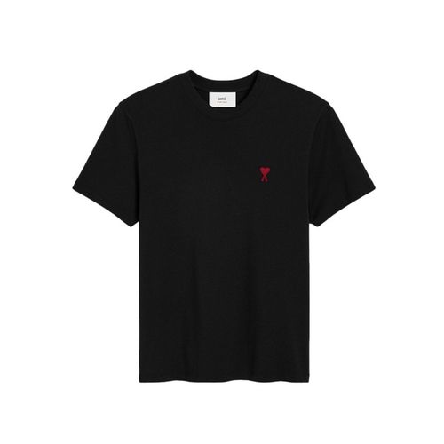 T-shirt Ami Paris de Cœur Noir - AMI - Modalova