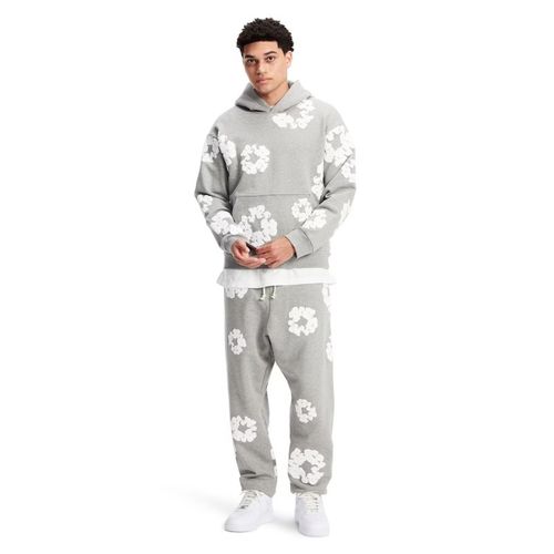 Sweatpants The Cotton Wreath Grey - Denim Tears - Modalova