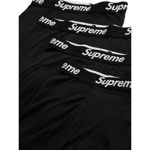 Boxer Supreme x Hanes Black - Supreme - Modalova