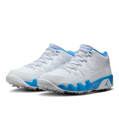 Air 9 Retro Low Golf White University Blue - Jordan - Modalova