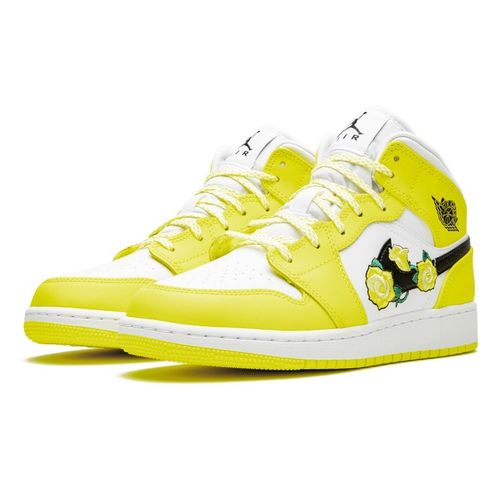 Air 1 Mid Dynamic Yellow Floral - Jordan - Modalova