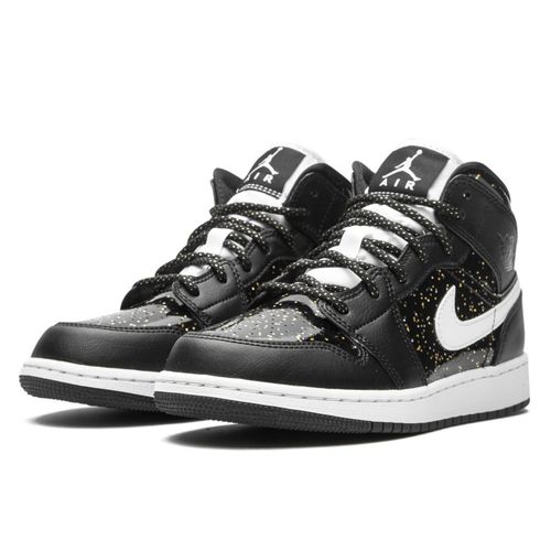 Air Jordan 1 Mid Black Speckle - Jordan - Modalova