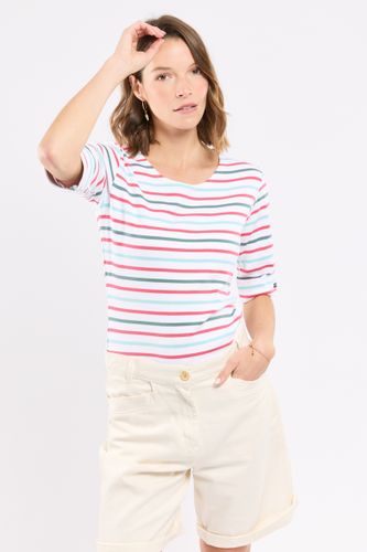 Marinière tricolore - coton épais - ARMOR-LUX - Modalova