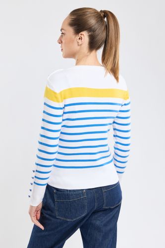 Pull marin manches boutonnées - coton - ARMOR LUX FR - Modalova