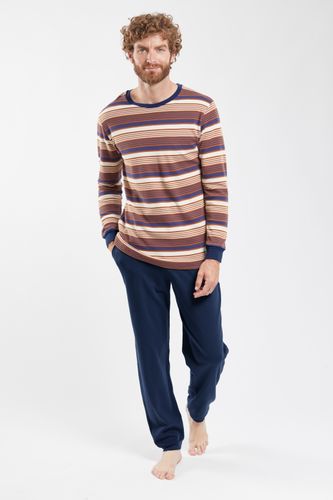 Pyjama jogging rayé - coton épais - ARMOR-LUX - Modalova