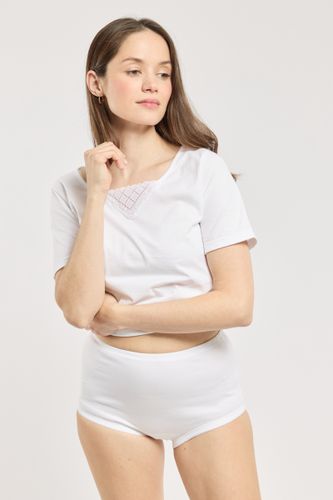 Culotte taille haute - coton peigné - ARMOR-LUX - Modalova