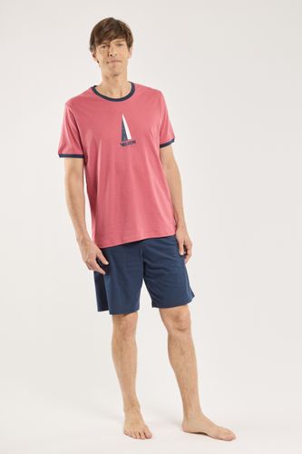 Pyjama short imprimé - coton léger - ARMOR-LUX - Modalova