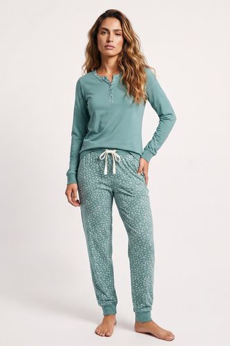 Pyjama corsaire motifs fleurs - coton léger - ARMOR-LUX - Modalova