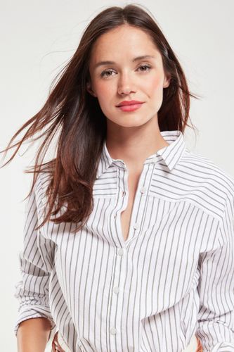 Chemise rayée - coton et lin - ARMOR-LUX - Modalova