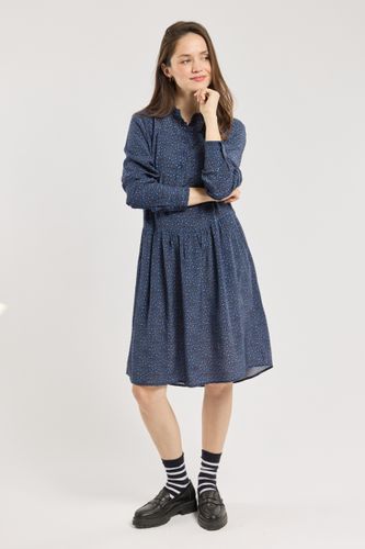 Robe imprimé léopard - cupro - ARMOR-LUX - Modalova