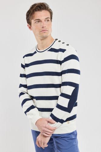 Pull marin avec coudières - coton - ARMOR-LUX - Modalova