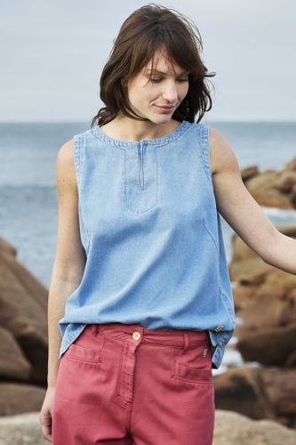 Top en denim - coton - ARMOR-LUX - Modalova