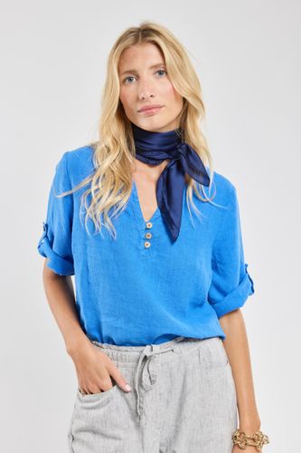 Top col boutonné - lin - ARMOR-LUX - Modalova