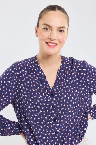 Blouse fleurie - cupro - ARMOR-LUX - Modalova