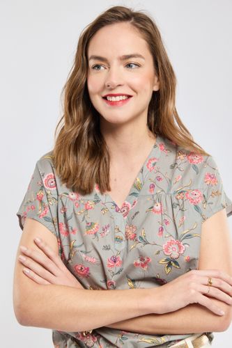 Blouse fleurie - coton - ARMOR-LUX - Modalova