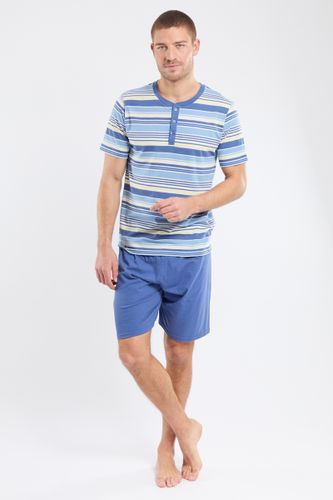 Pyjama haut rayé et short - coton - ARMOR-LUX - Modalova