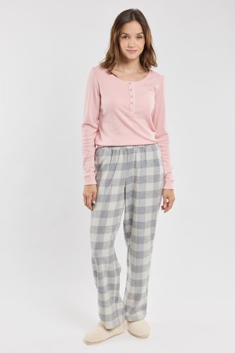 Pyjama à carreaux - coton - ARMOR-LUX - Modalova