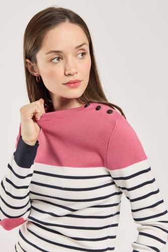 Pull marin avec coudières - laine - ARMOR LUX FR - Modalova