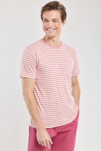 T-shirt rayé - coton et lin - ARMOR-LUX - Modalova