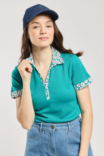 Polo motifs fleuris - coton - ARMOR-LUX - Modalova