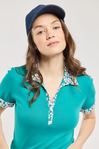 Polo motifs fleuris - coton - ARMOR LUX FR - Modalova