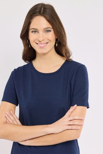 T-shirt uni - coton et lin - ARMOR LUX FR - Modalova
