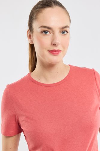 T-shirt uni - coton et lin - ARMOR LUX FR - Modalova