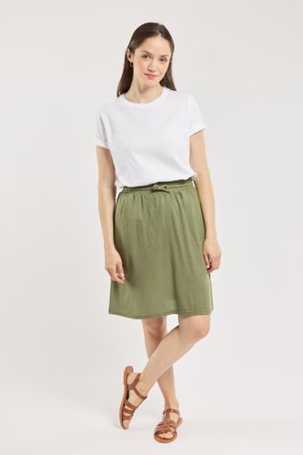Jupe taille élastiquée - coton et modal - ARMOR-LUX - Modalova