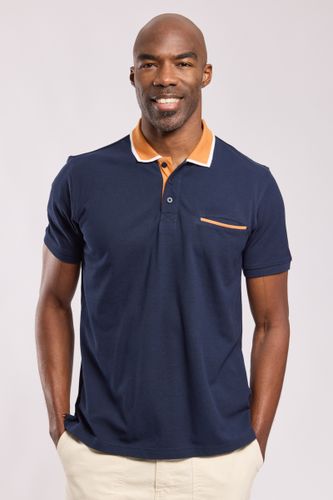 Polo avec poche - coton piqué - BERAC - Modalova