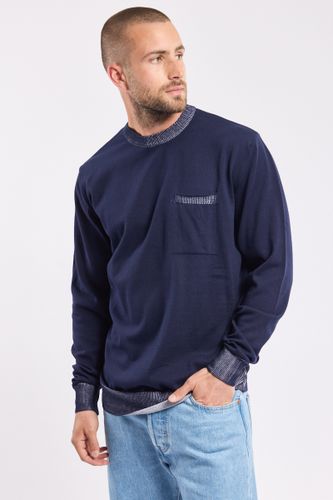Pull poche poitrine - coton - BERAC - Modalova