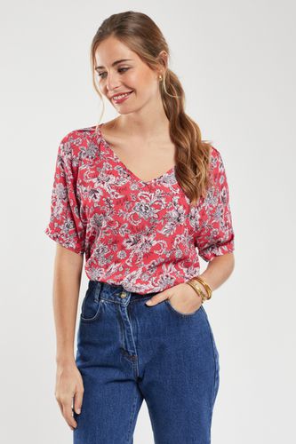 Blouse motifs floraux Nolan XS - 36 - terre & mer - Modalova