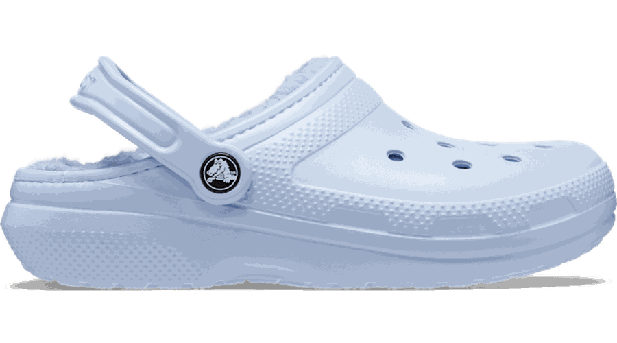 Classic Lined Sabots Unisex Blue Calcite 42 - Crocs - Modalova